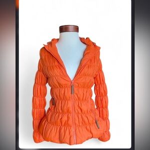 Korean Passardi Bright‎ Orange puffer jacket